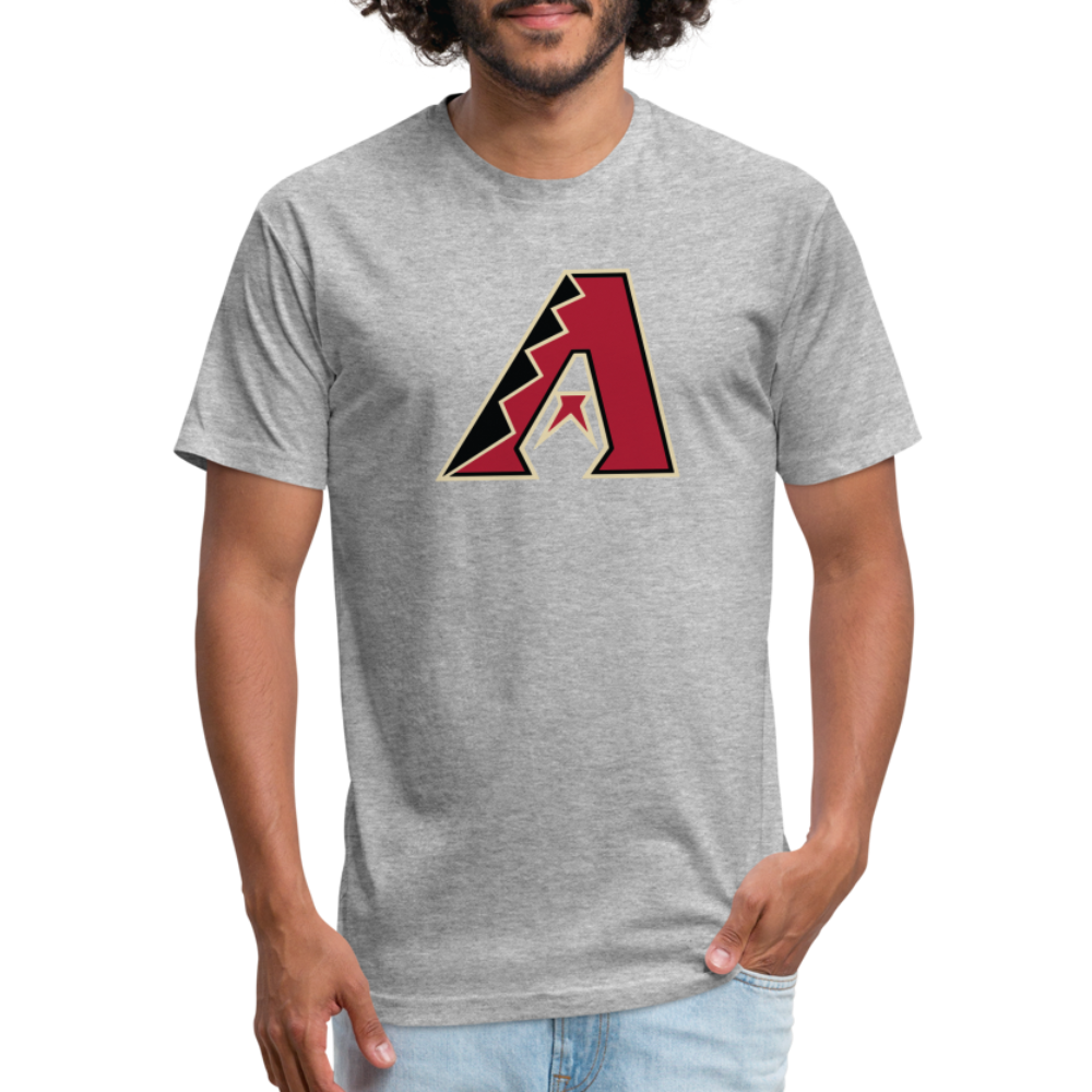 D Bacs A w/db T-Shirt by Next Level - heather gray