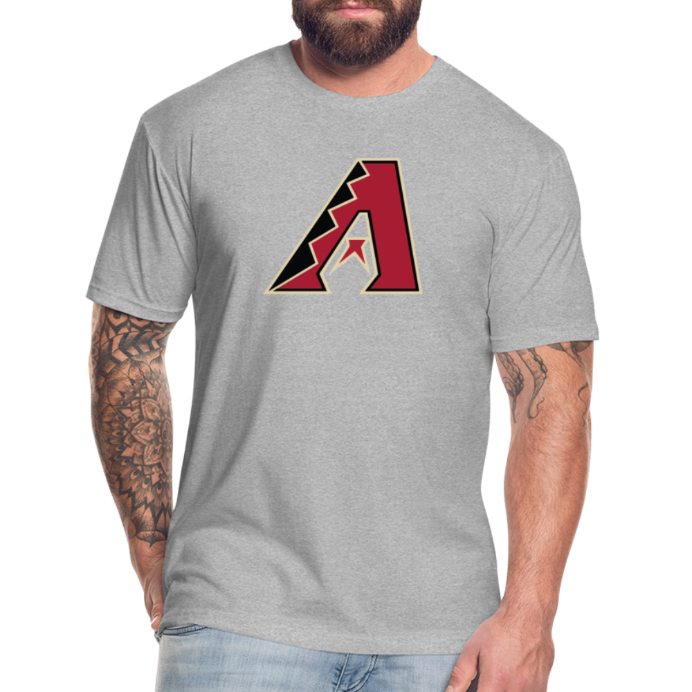 D Bacs A w/db T-Shirt by Next Level - heather gray