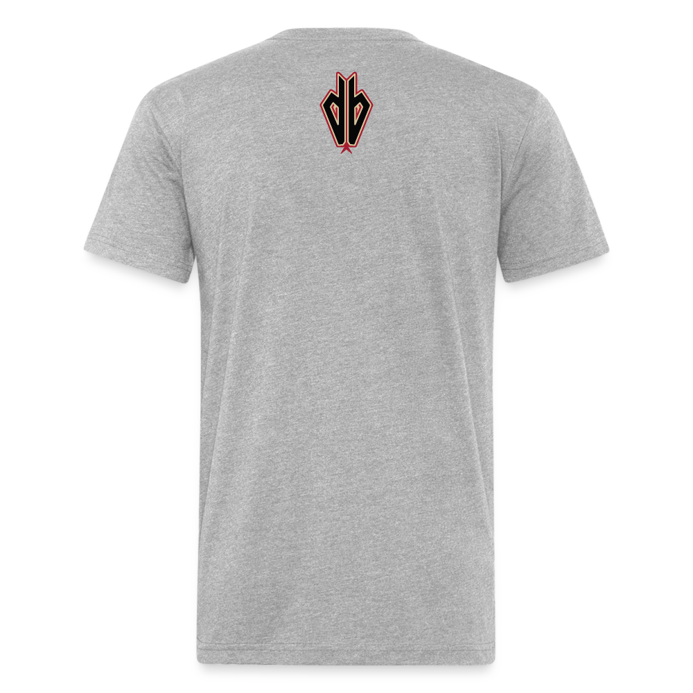 D Bacs A w/db T-Shirt by Next Level - heather gray
