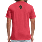 D Bacs A w/db T-Shirt by Next Level - heather red