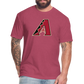 D Bacs A w/db T-Shirt by Next Level - heather burgundy