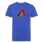 D Bacs A w/db T-Shirt by Next Level - heather royal
