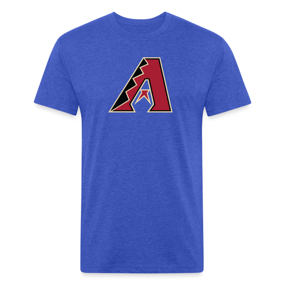 D Bacs A w/db T-Shirt by Next Level - heather royal