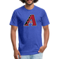 D Bacs A w/db T-Shirt by Next Level - heather royal
