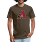 D Bacs A w/db T-Shirt by Next Level - heather espresso