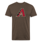 D Bacs A w/db T-Shirt by Next Level - heather espresso