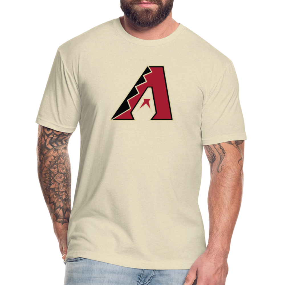 D Bacs A w/db T-Shirt by Next Level - heather cream
