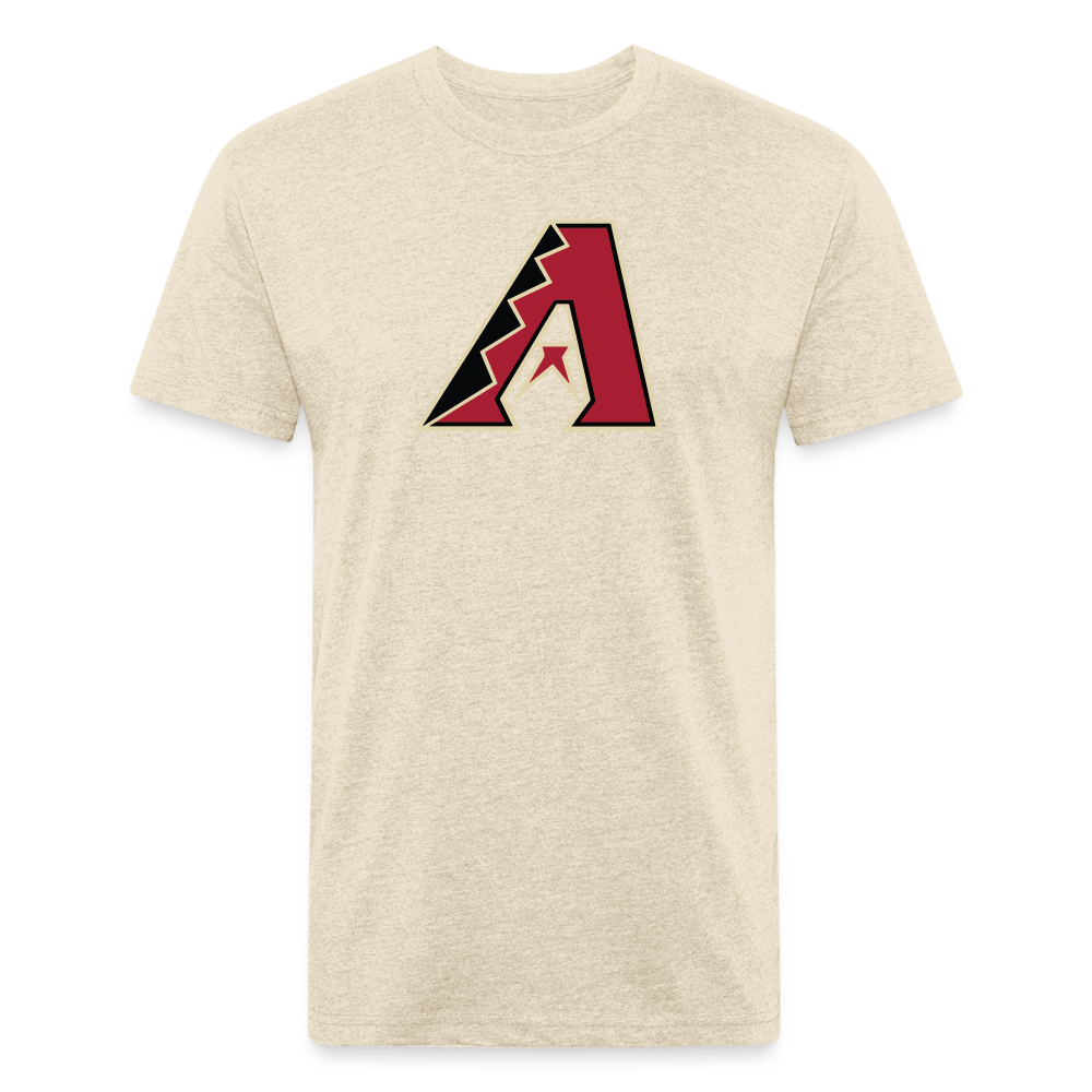 D Bacs A w/db T-Shirt by Next Level - heather cream