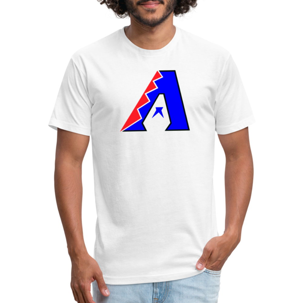D Bacs RWB T-Shirt by Next Level - white