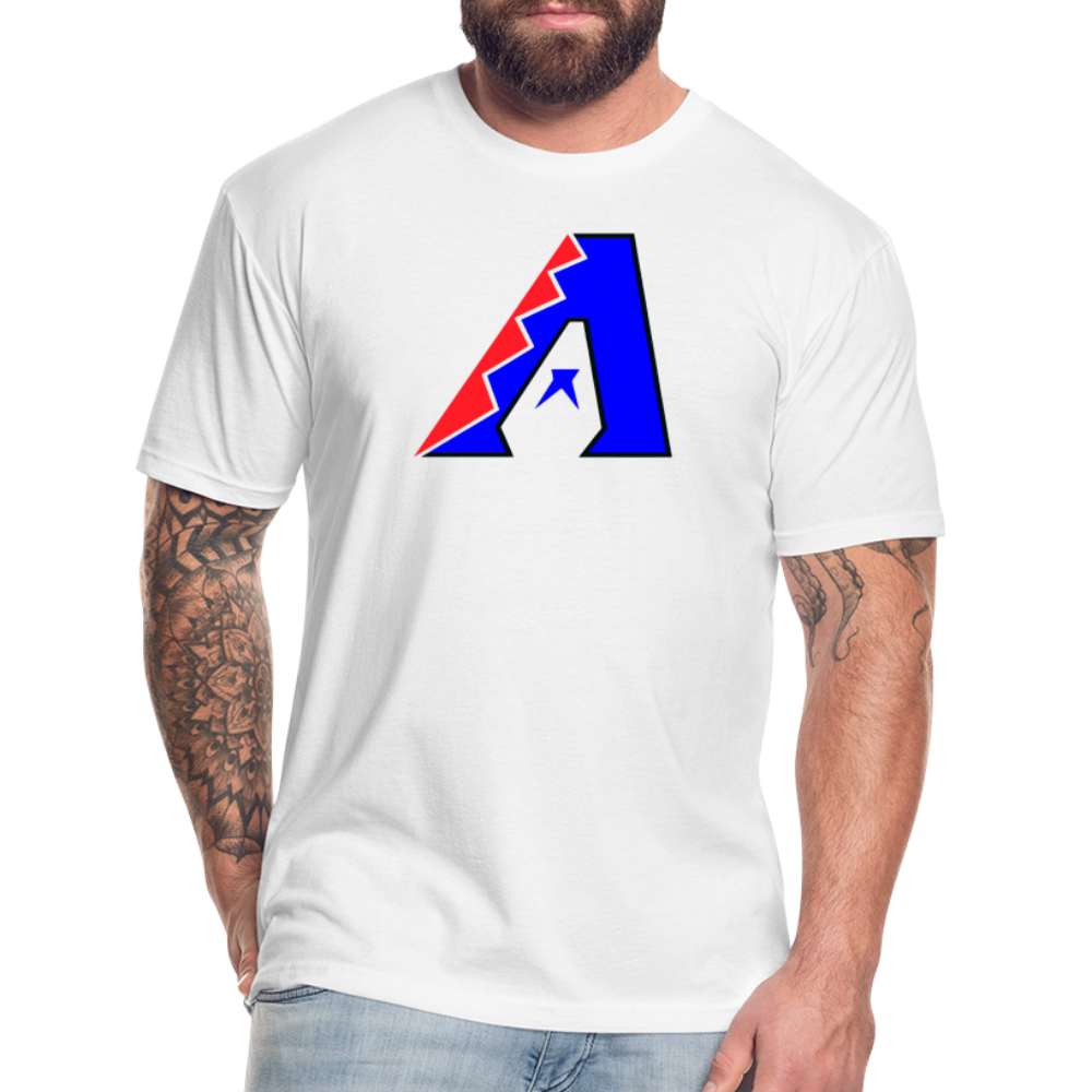 D Bacs RWB T-Shirt by Next Level - white