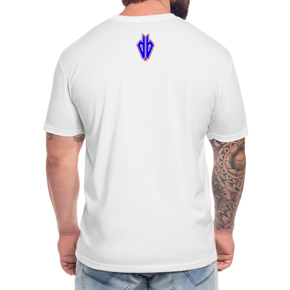 D Bacs RWB T-Shirt by Next Level - white