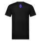 D Bacs RWB T-Shirt by Next Level - black