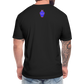 D Bacs RWB T-Shirt by Next Level - black