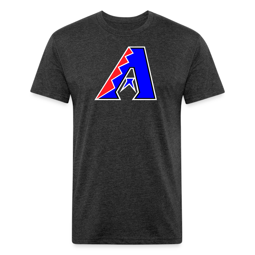 D Bacs RWB T-Shirt by Next Level - heather black