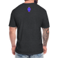 D Bacs RWB T-Shirt by Next Level - heather black
