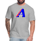 D Bacs RWB T-Shirt by Next Level - heather gray