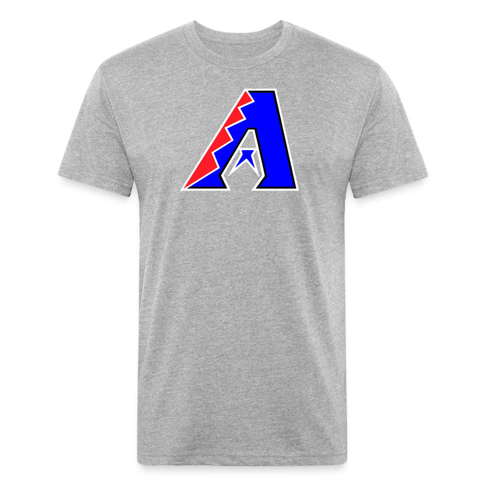 D Bacs RWB T-Shirt by Next Level - heather gray