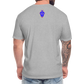D Bacs RWB T-Shirt by Next Level - heather gray