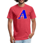 D Bacs RWB T-Shirt by Next Level - heather red