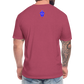 D Bacs RWB T-Shirt by Next Level - heather burgundy