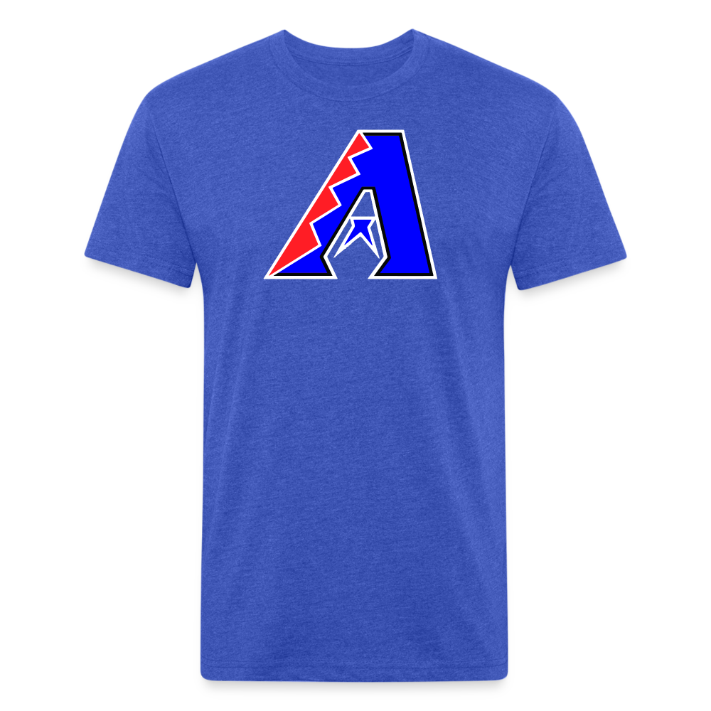 D Bacs RWB T-Shirt by Next Level - heather royal