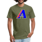 D Bacs RWB T-Shirt by Next Level - heather military green