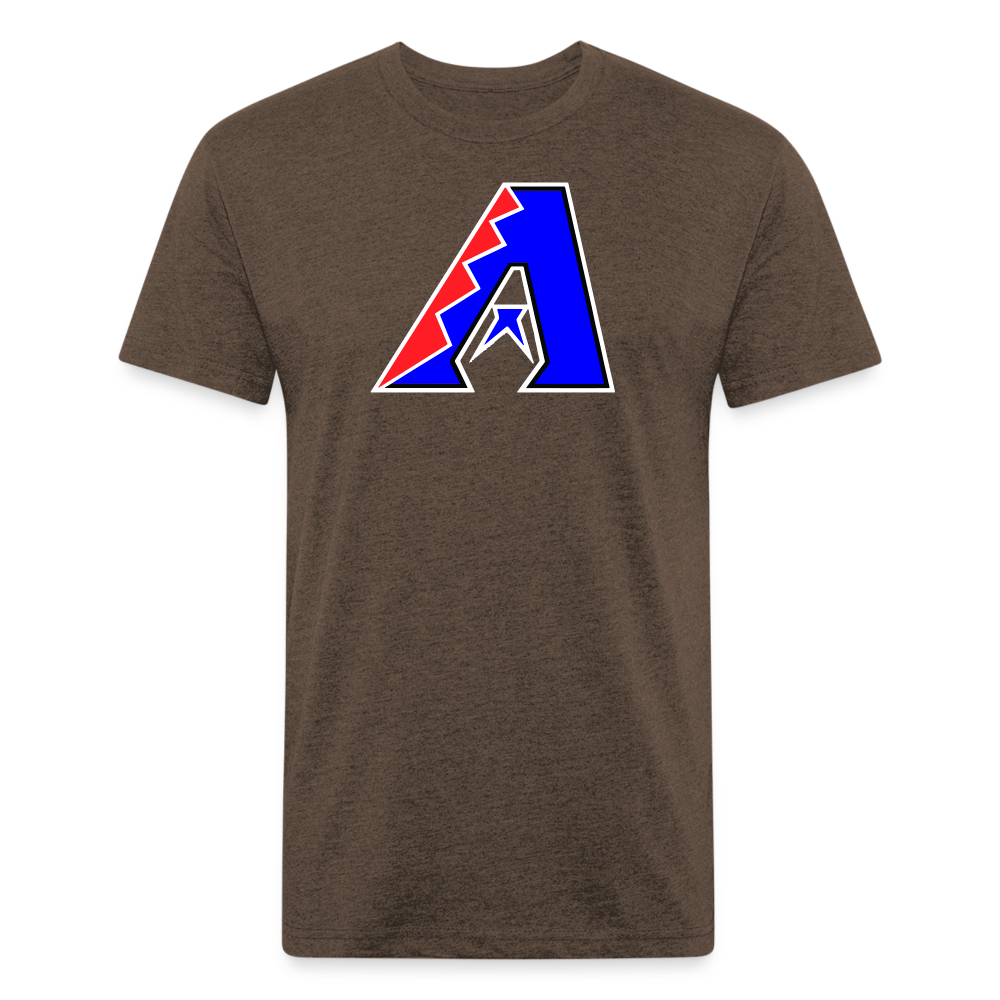 D Bacs RWB T-Shirt by Next Level - heather espresso