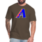 D Bacs RWB T-Shirt by Next Level - heather espresso