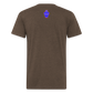 D Bacs RWB T-Shirt by Next Level - heather espresso