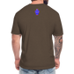 D Bacs RWB T-Shirt by Next Level - heather espresso