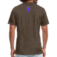 D Bacs RWB T-Shirt by Next Level - heather espresso