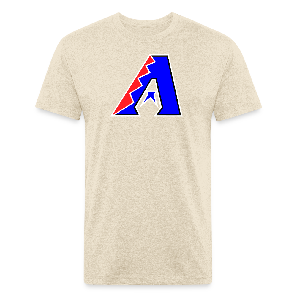 D Bacs RWB T-Shirt by Next Level - heather cream