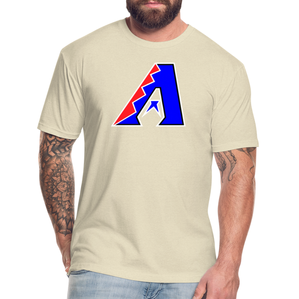 D Bacs RWB T-Shirt by Next Level - heather cream