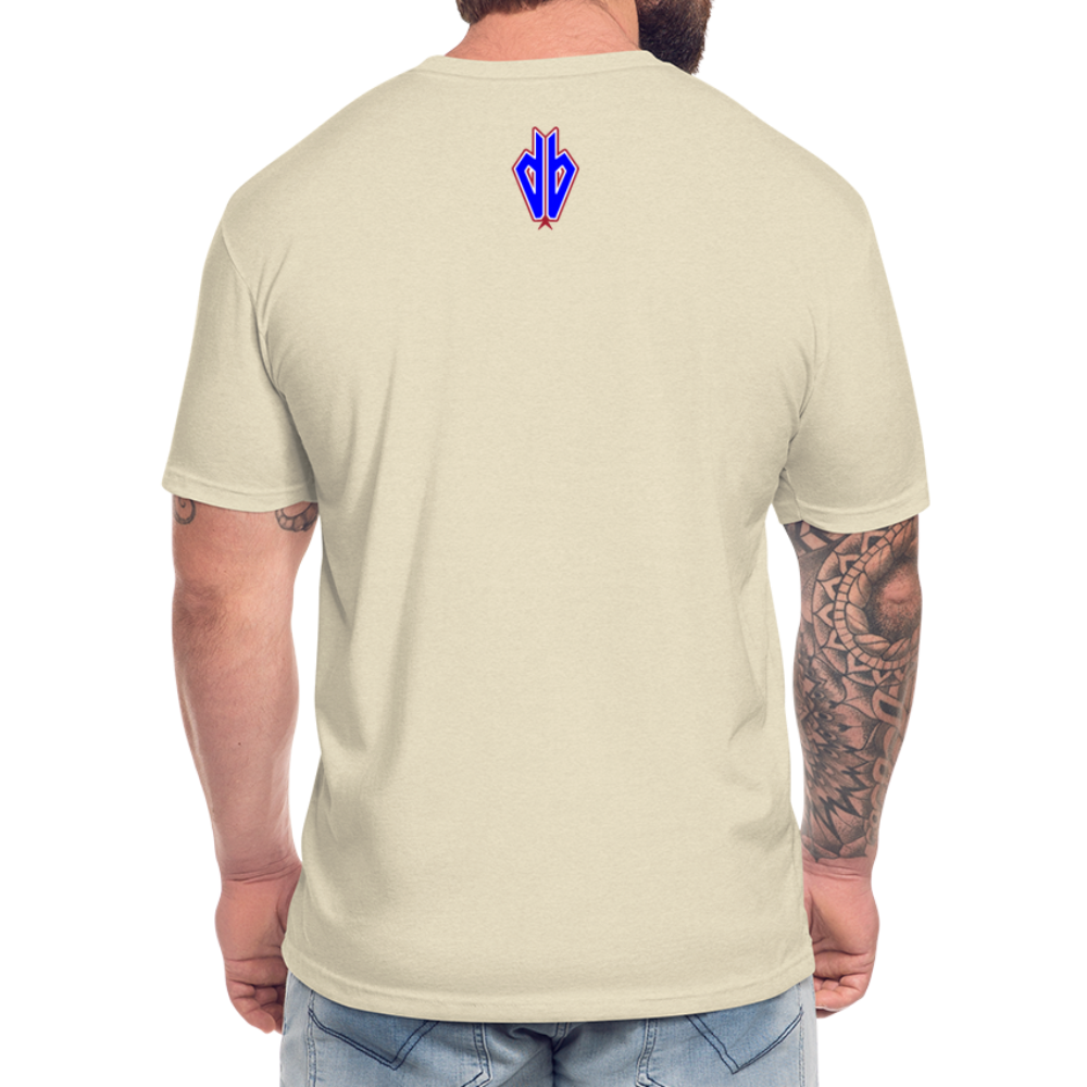 D Bacs RWB T-Shirt by Next Level - heather cream