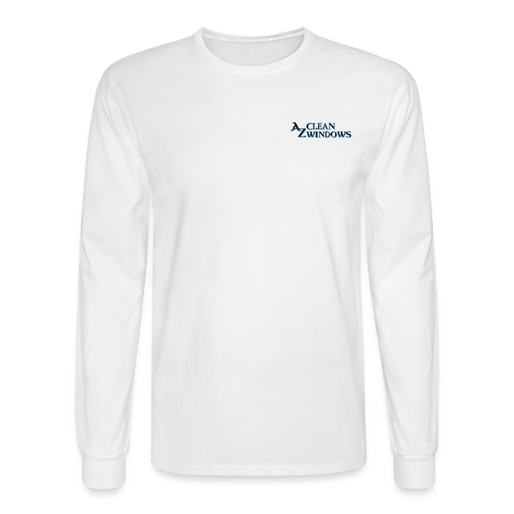 Az Clean Long Sleeve T-Shirt - white