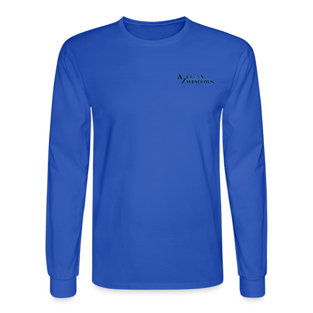 Az Clean Long Sleeve T-Shirt - royal blue