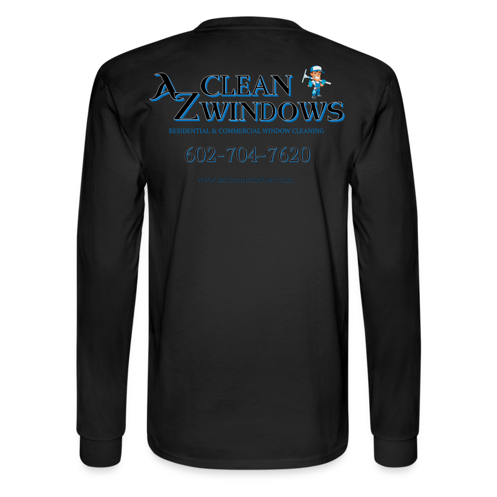 Az Clean Long Sleeve T-Shirt - black
