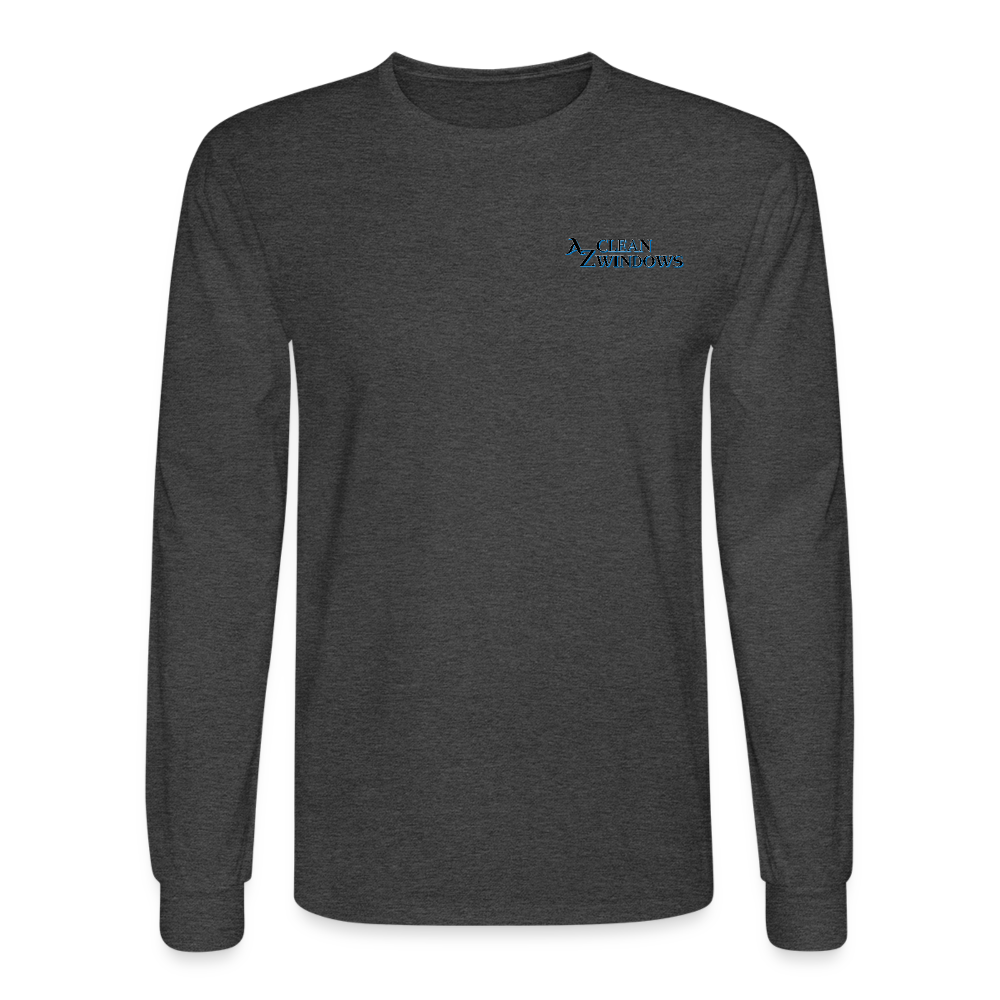 Az Clean Long Sleeve T-Shirt - heather black