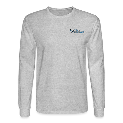 Az Clean Long Sleeve T-Shirt - heather gray