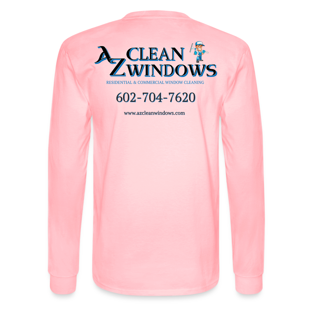 Az Clean Long Sleeve T-Shirt - pink