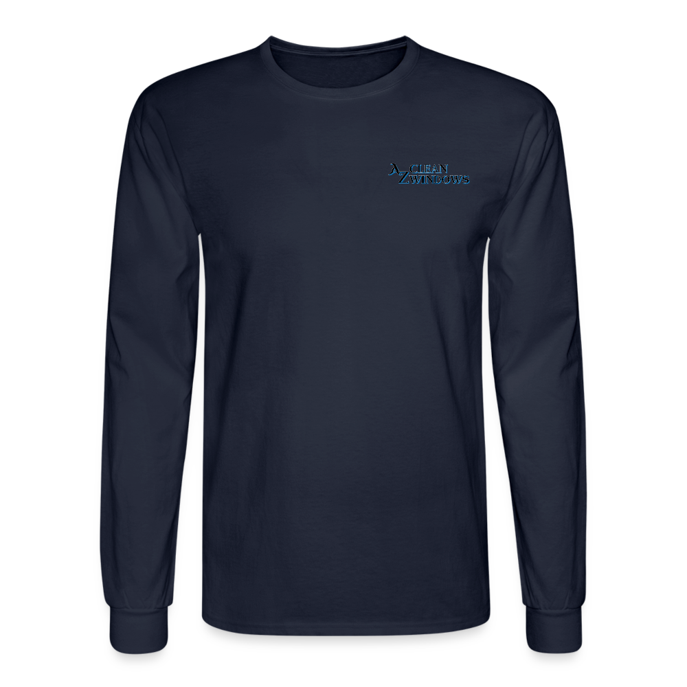 Az Clean Long Sleeve T-Shirt - navy