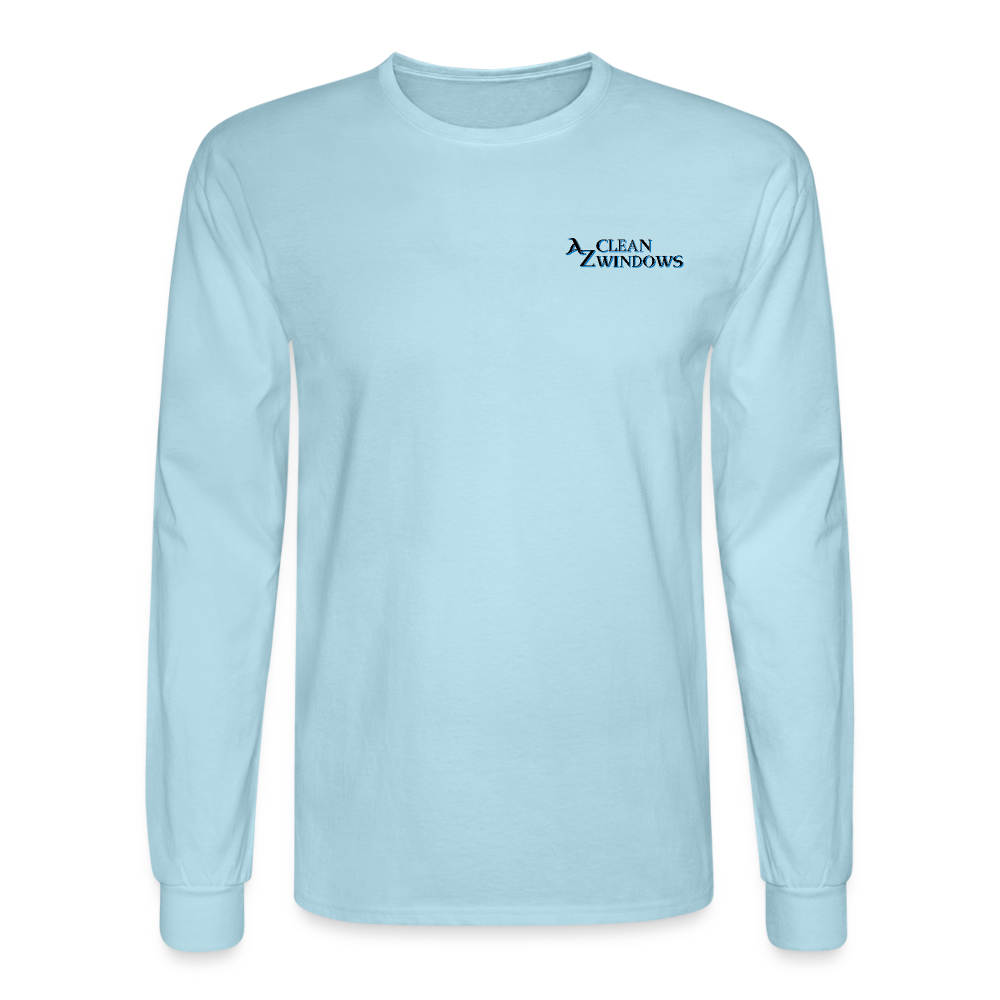 Az Clean Long Sleeve T-Shirt - powder blue