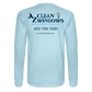 Az Clean Long Sleeve T-Shirt - powder blue