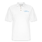 Az Clean Pique Polo Shirt - white