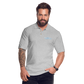 Az Clean Pique Polo Shirt - heather gray