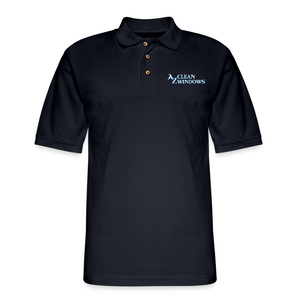 Az Clean Pique Polo Shirt - midnight navy