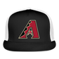D Bacs trucker hard back - black/white