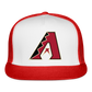 D Bacs trucker hard back - white/red