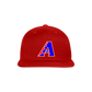 D bacs RWB Snapback Baseball Cap - red