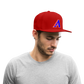 D bacs RWB Snapback Baseball Cap - red